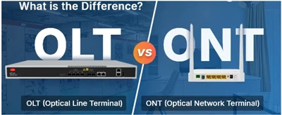 Яка різниця між OLT та ONT?