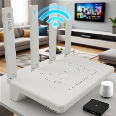 Домашній шлюз, що розвивається: розпакування 4GE + 1POTS + AC WiFi + CATV Pow...