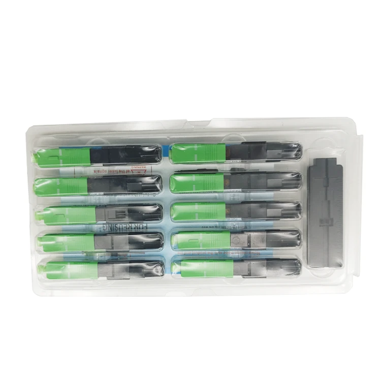Simplex Singlemode SC/APC Fiber Fast Connectors