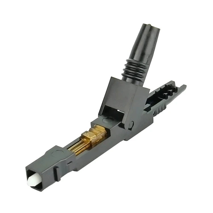 Simplex Singlemode SC/APC Fiber Fast Connectors